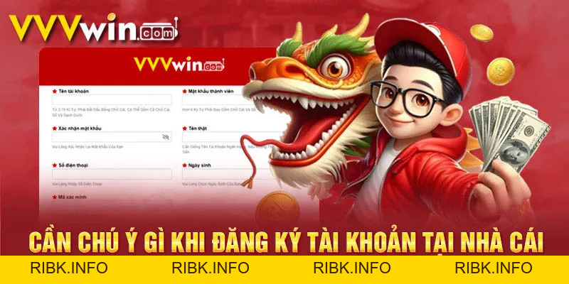 Cách Đăng Ký VVVwin Để Tham Gia Các Trò Chơi Hấp Dẫn - RIBK